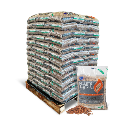 Pellets HP Piveteau – Palette de 72 sacs (15kg)